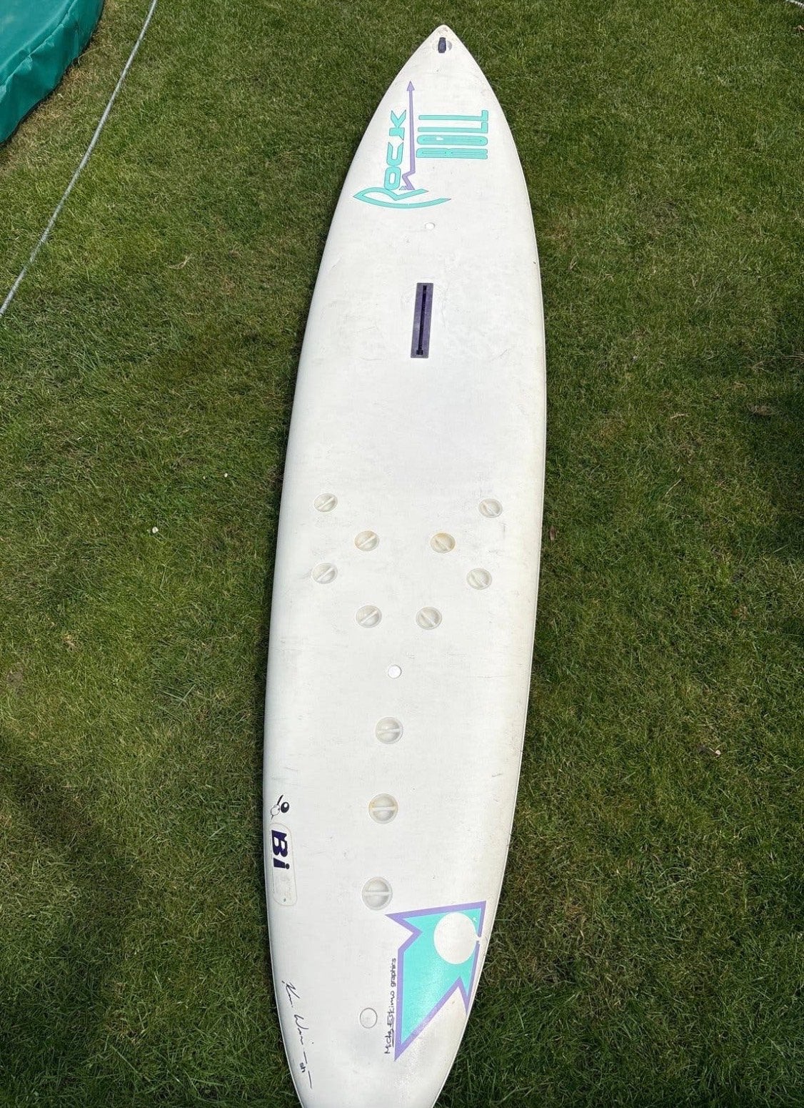 BIC Rock & Roll windsurfboard, Watersport en Boten, Windsurfen, Ophalen, Gebruikt, 300 cm of meer, Met vin(nen)