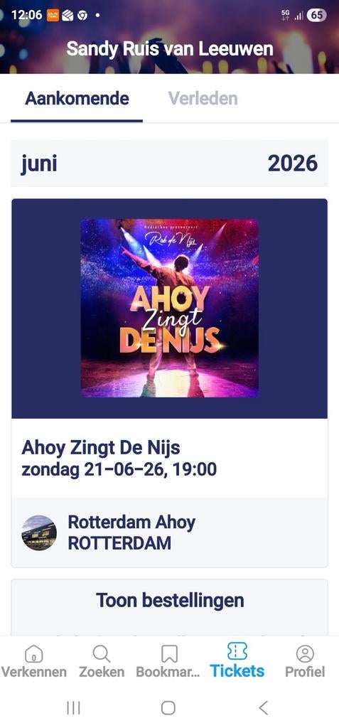 Ahoy zingt de Nijs, Tickets en Kaartjes, Concerten | Pop, Drie personen of meer