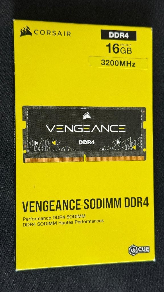 Corsair Vengeance SODIMM DDR4 16GB 3200MHz RAM, Computers en Software, Ophalen, DDR4, Zo goed als nieuw, Laptop