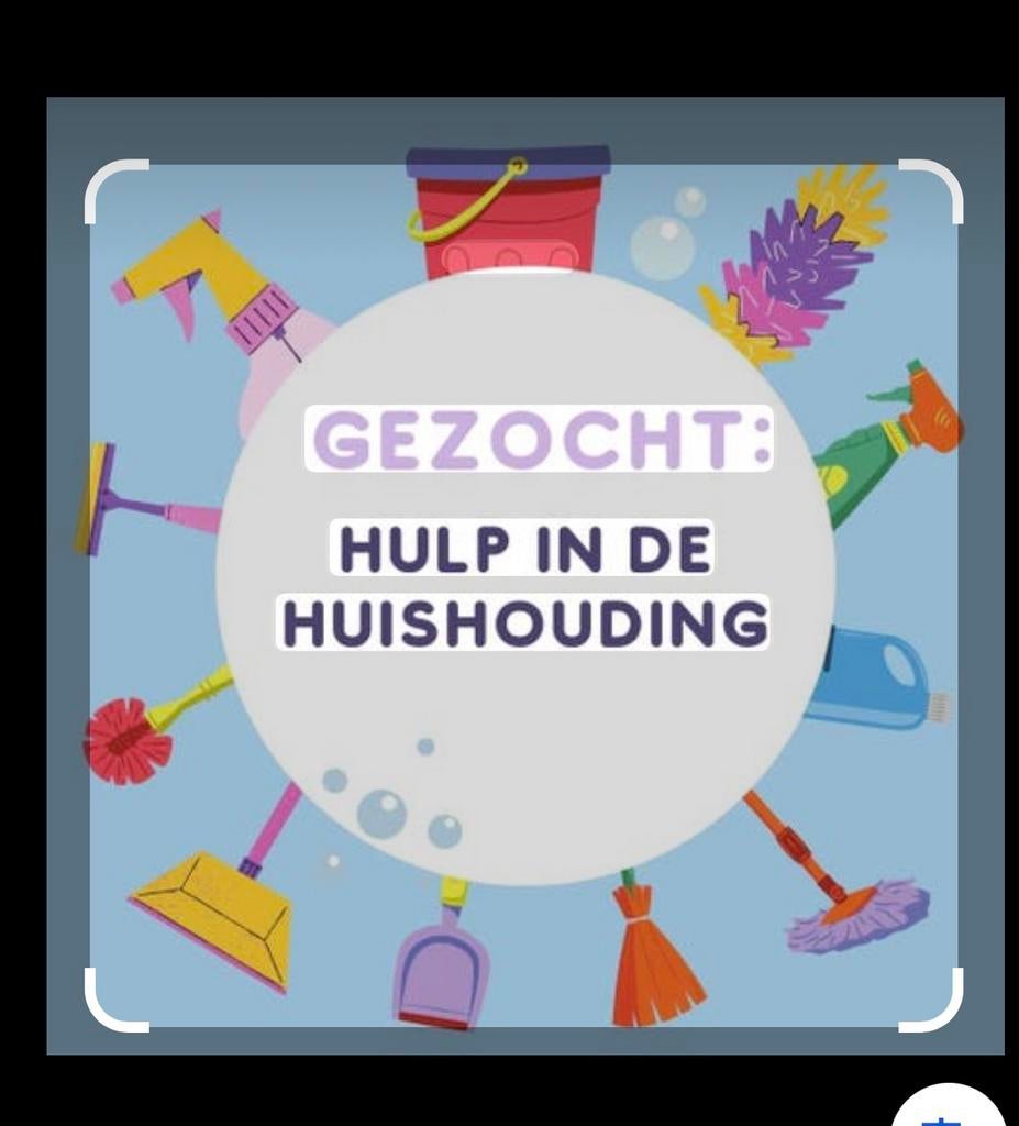 Hulp gezocht in de huishouding, Vacatures, Vacatures | Schoonmaak en Facilitaire diensten, Overige uren, Overige niveaus, Overige vormen