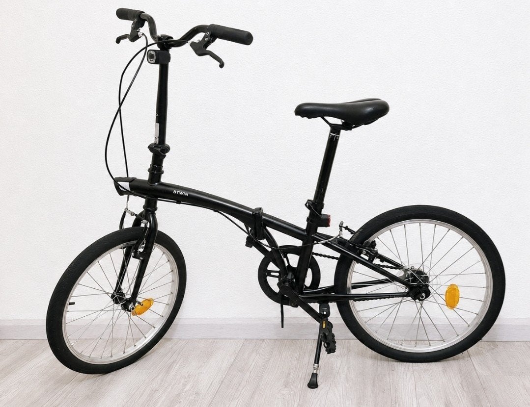 Nette B'TWIN vouwfiets - Ideaal voor woon-werkverkeer, Gebruikt, Velgrem, Ophalen, Overige merken