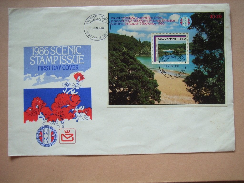 GB   Fdc Nw Zeeland Blok 8, Ophalen of Verzenden, Onbeschreven, Rest van de wereld