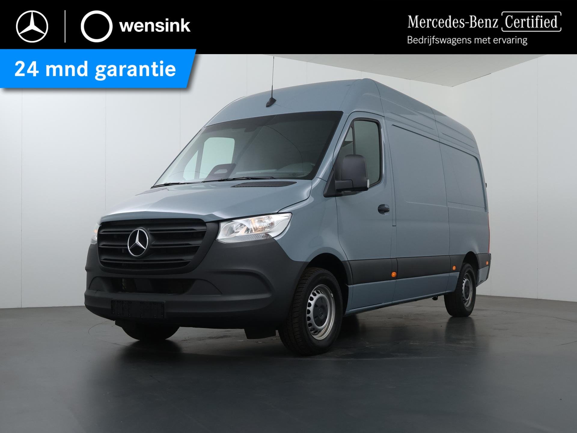 Mercedes-Benz Sprinter 317 CDI | Aut. | L2 H2 | Pro | Verwar, Auto's, Automaat, Gebruikt, 4 cilinders, Blauw