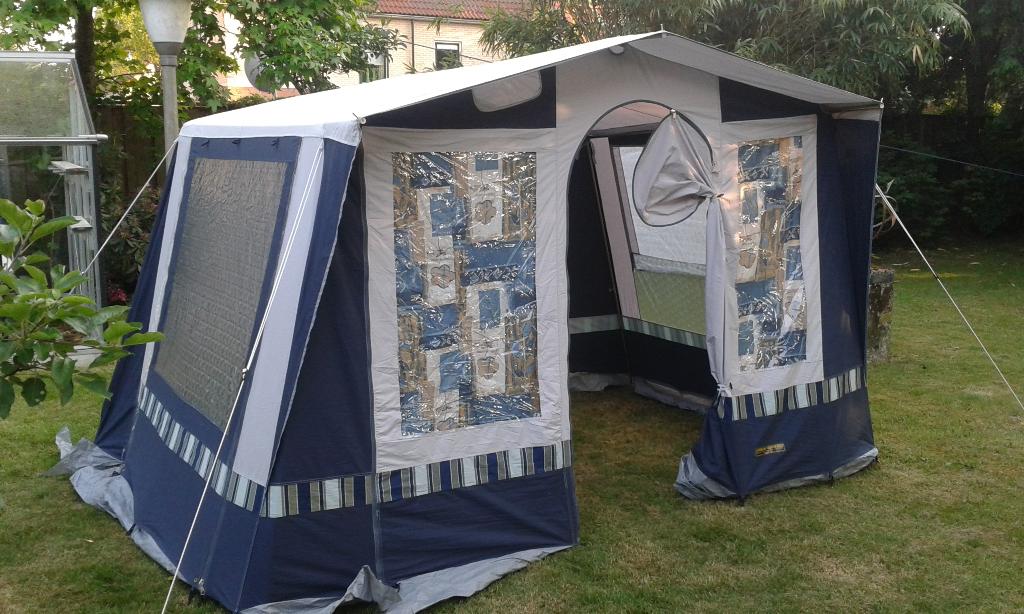 Vrijstaande voortent voor camper Hypercamp Fashion Gold, Caravans en Kamperen, Ophalen, Zo goed als nieuw, Tot en met 3