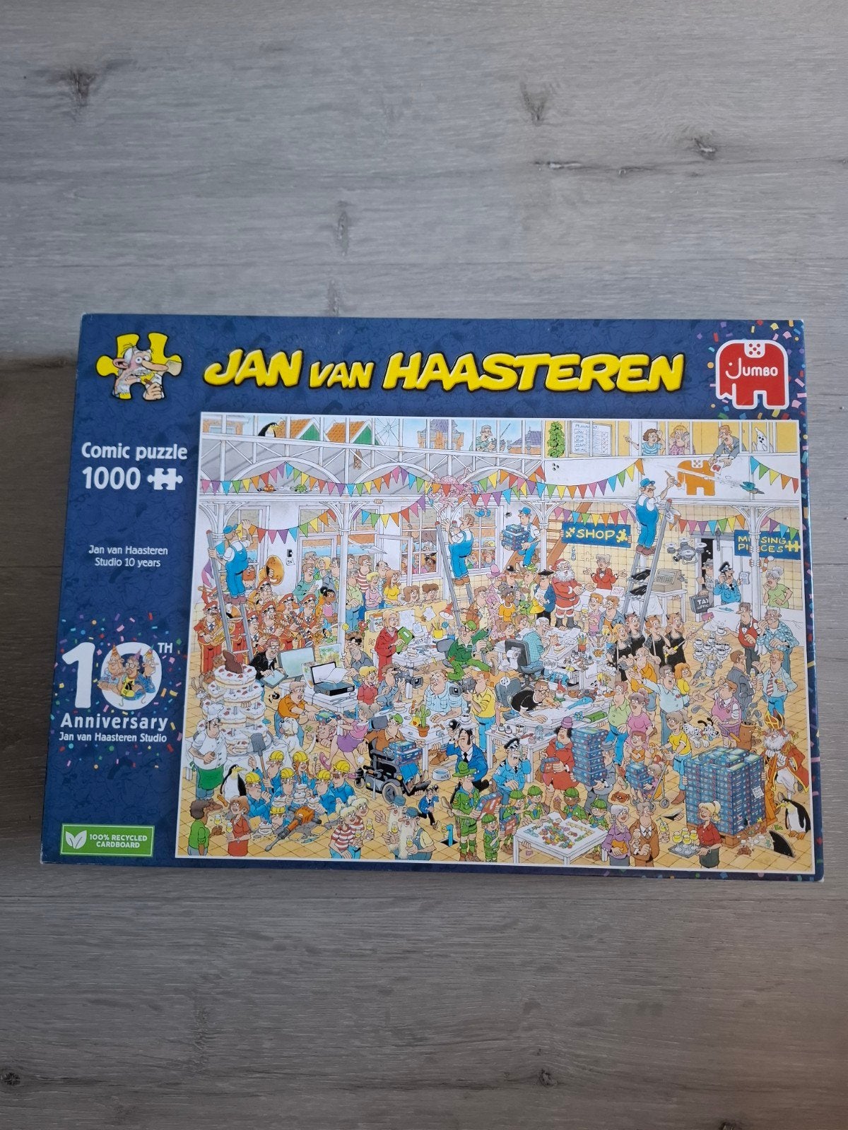 Jan van Haasteren Puzzel, Hobby en Vrije tijd, Ophalen of Verzenden, 500 t/m 1500 stukjes, Zo goed als nieuw, Legpuzzel
