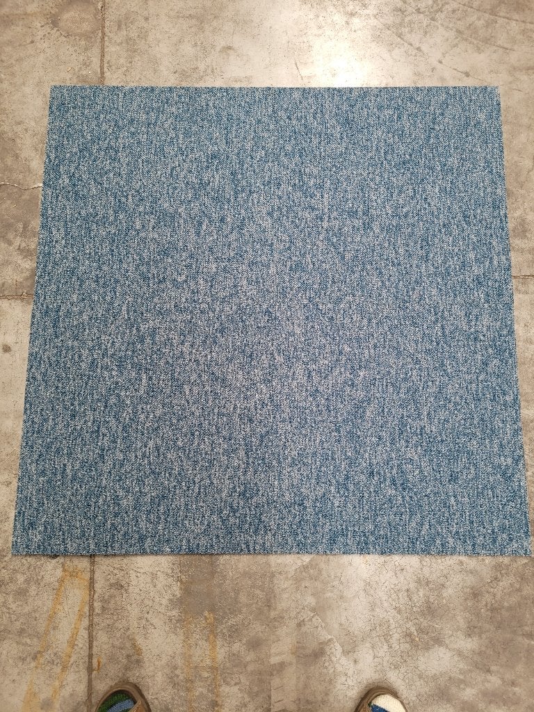 Restpartij Modulyss First Absolute blauw Tapijttegels 55m2, Ophalen, Fris, Blauw, Nieuw