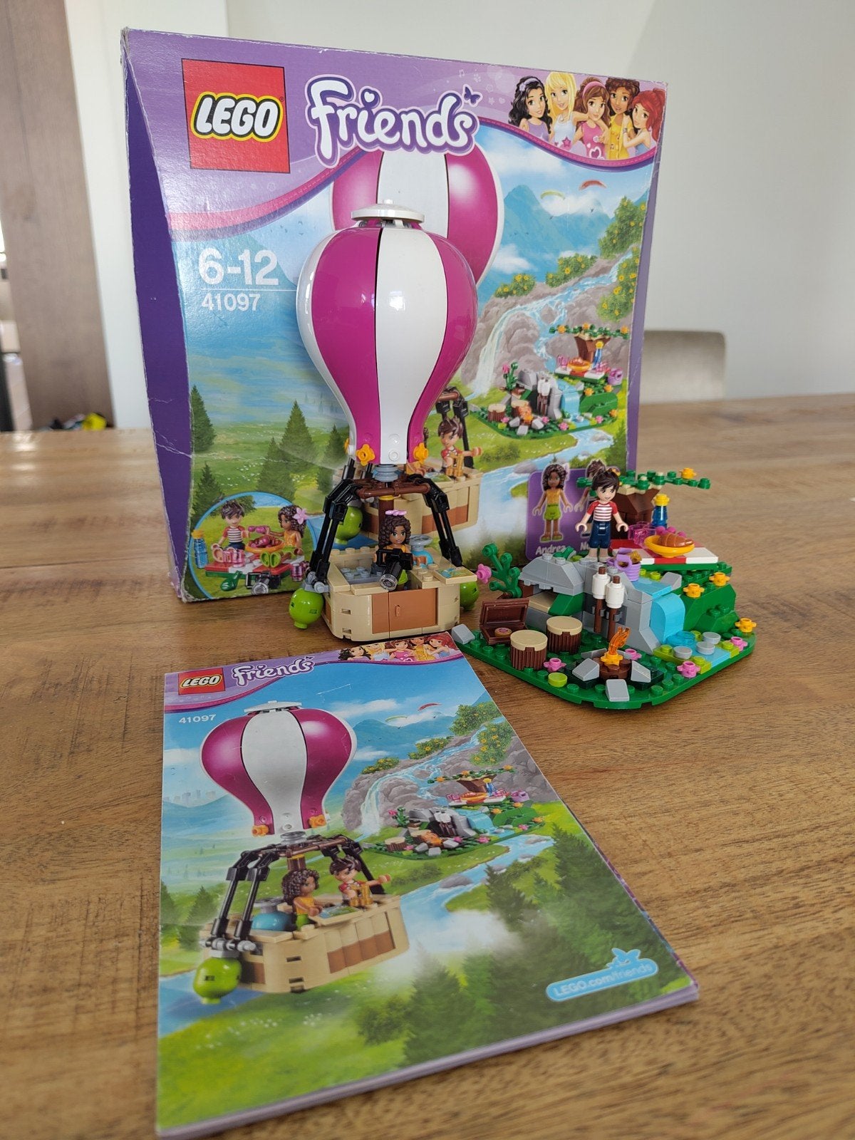 LEGO Friends 41097 Heartlake heteluchtballon, Gebruikt, Lego, Friends, Ophalen of Verzenden