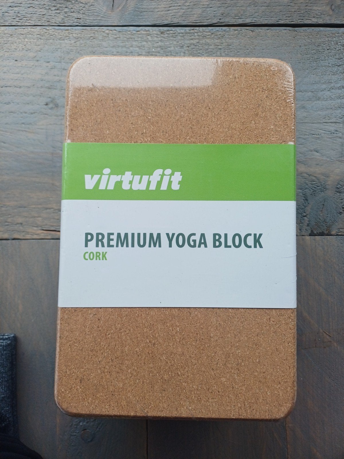 VirtuFit Premium Yoga Blok Kurk - Nieuw, Ophalen of Verzenden, Nieuw, Overige typen