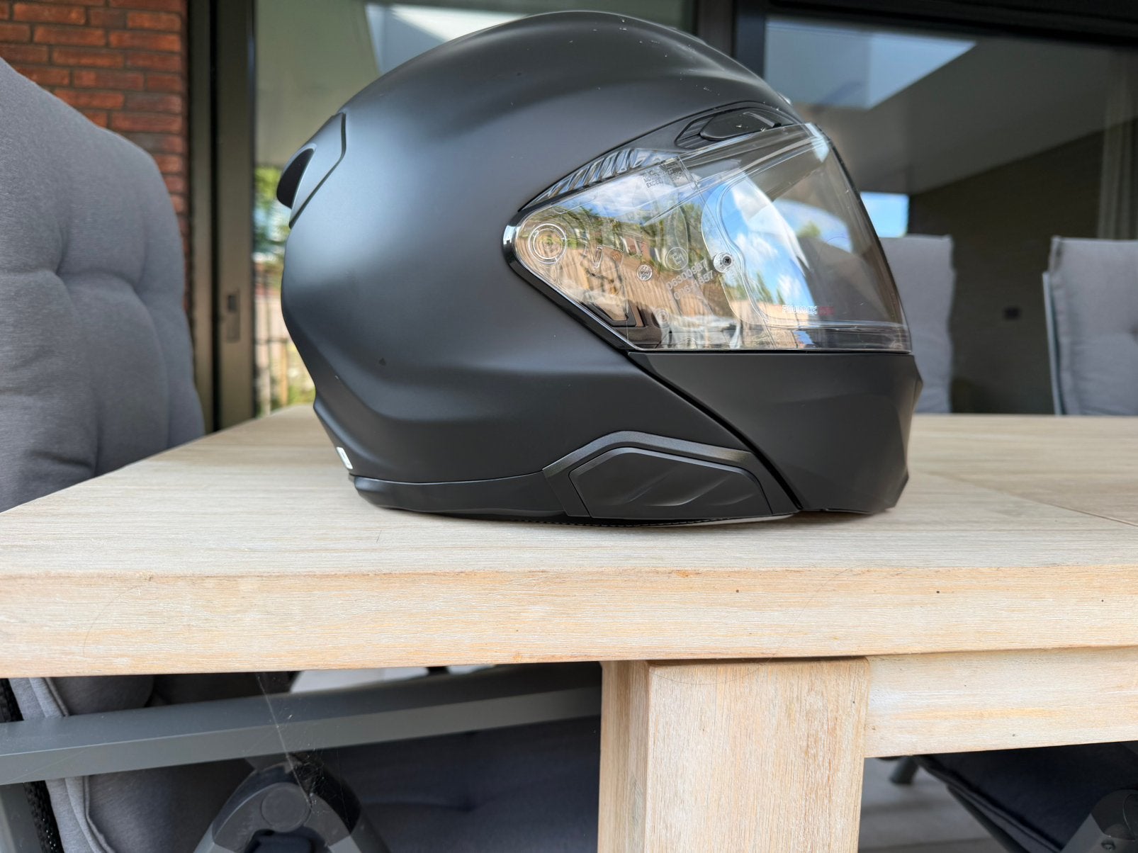 HJC RPHA-91 flat black maat M 57/58 CM, Ophalen, Tweedehands, Integraalhelm, HJC