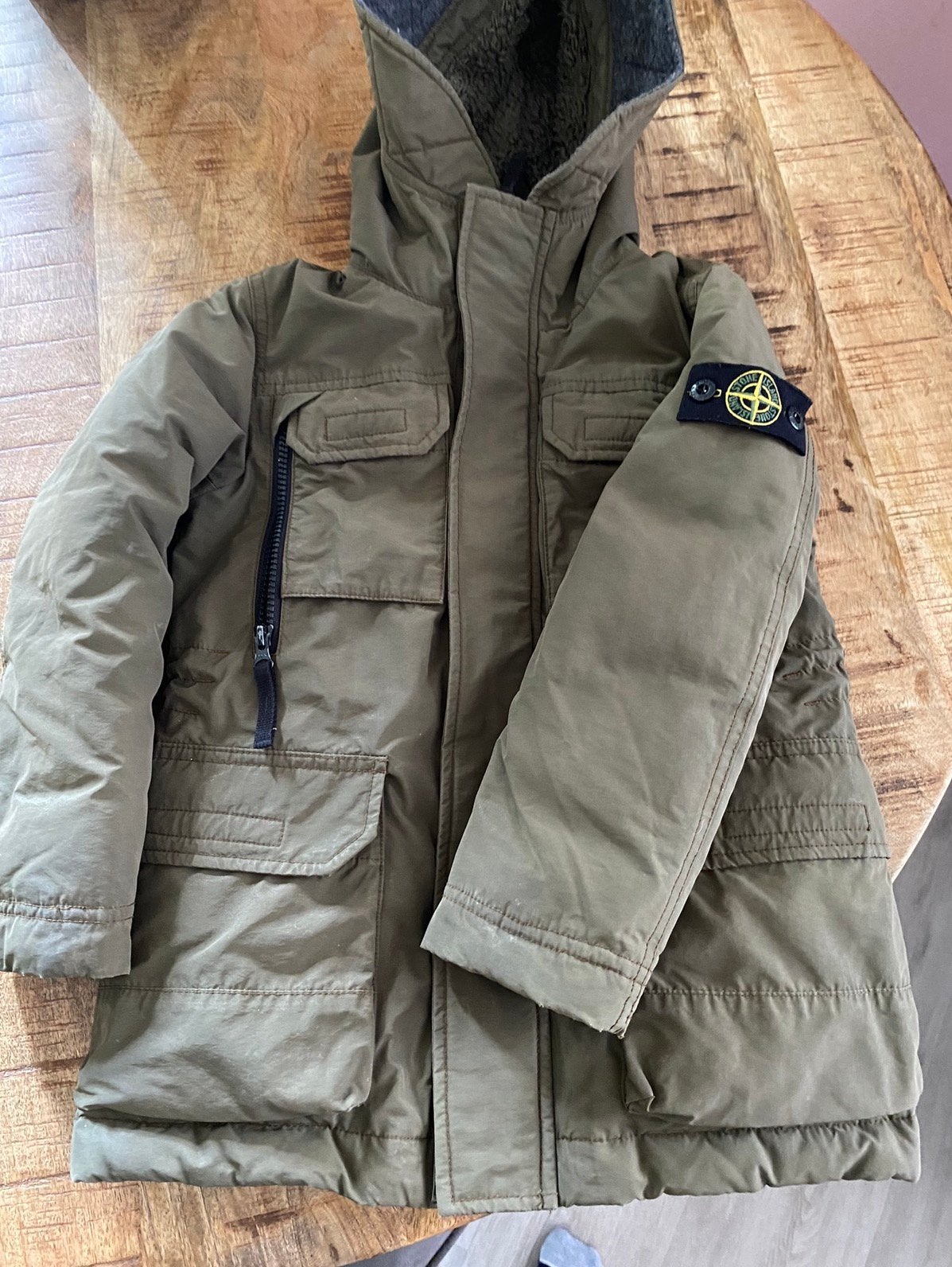Stone island jas, Ophalen, Gedragen, Overige maten, Groen
