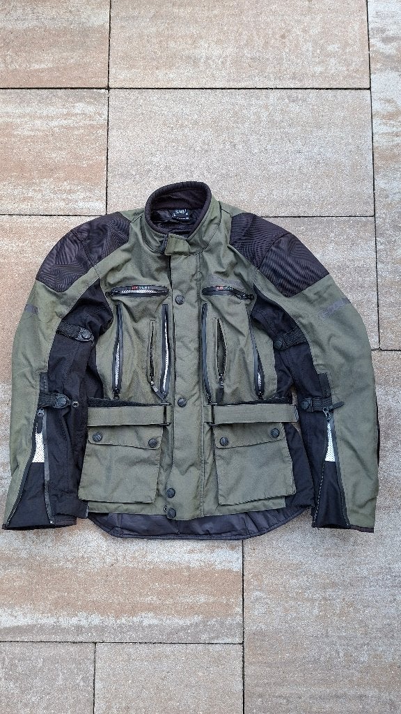 Motorjas en broek textiel maat 48/S, Motoren, Kleding | Motorkleding, Combipak, Heren, Tweedehands, Ophalen