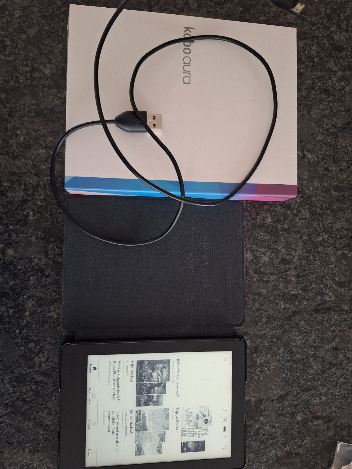 Kobo Aura e-reader - Zo goed als nieuw, Computers en Software, E-readers, 6 inch of minder, Kobo, Ophalen of Verzenden, Wi-Fi