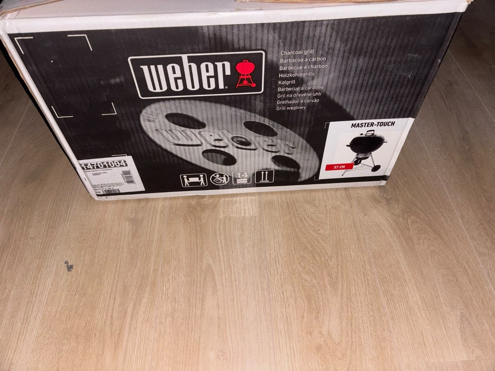 Nieuwe Weber BBQ Master-touch E5750, Ophalen, Nieuw, Weber Mastertouch