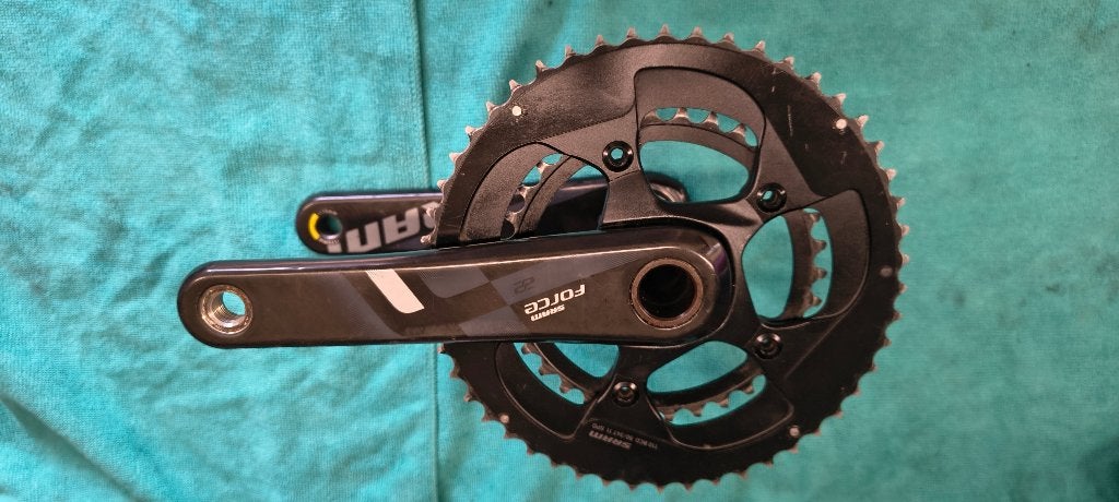 SRAM Force GXP crankstel, Crankstel of Pedalen, Gebruikt, Ophalen of Verzenden, SRAM