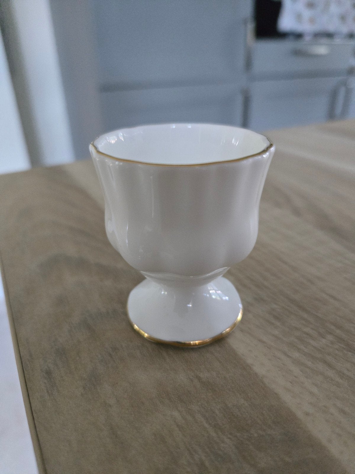 Vintage Royal Albert Val d'Or Eierdopje – Made in England, Ophalen of Verzenden
