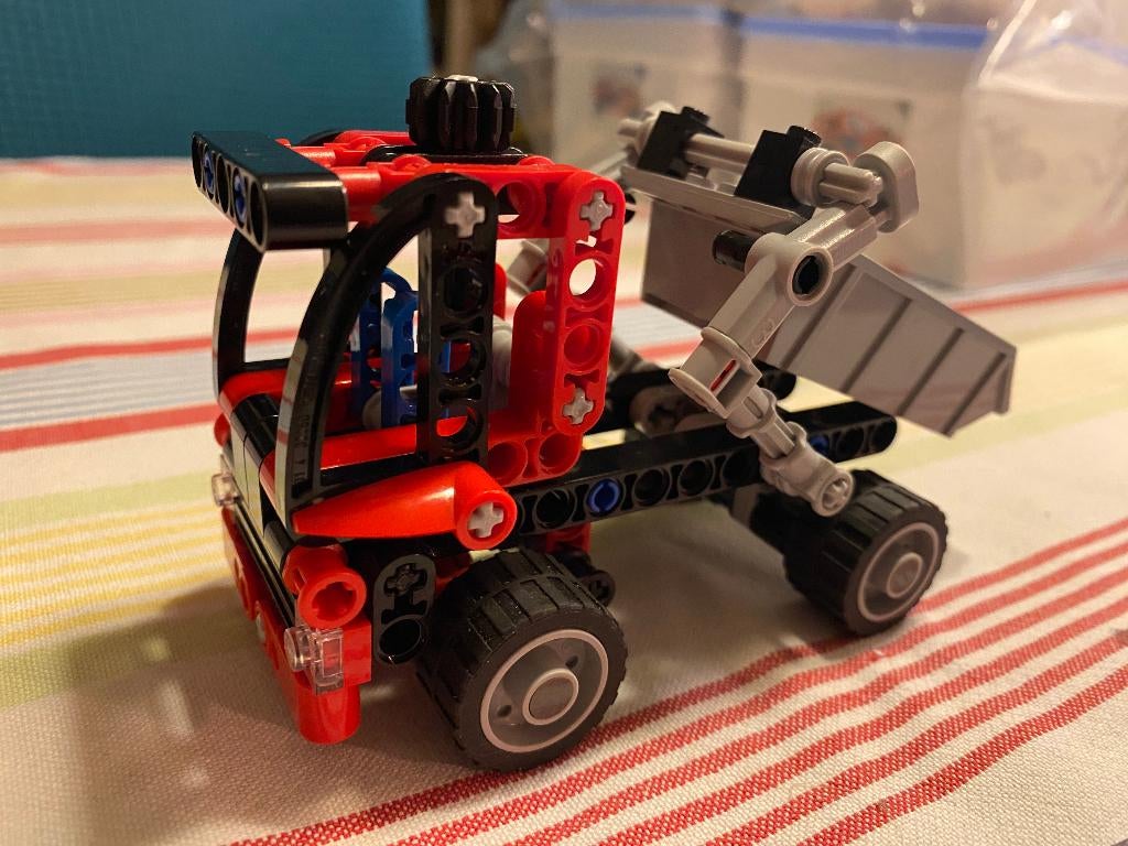 Lego 8065 Mini container truck, Lego, Compleet, Ophalen of Verzenden, Zo goed als nieuw