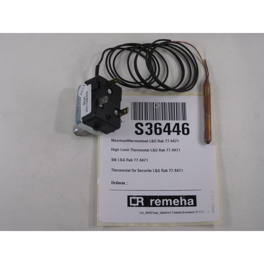 Remeha s36446 max.therm.rak 77.4471, Ophalen of Verzenden, Nieuw