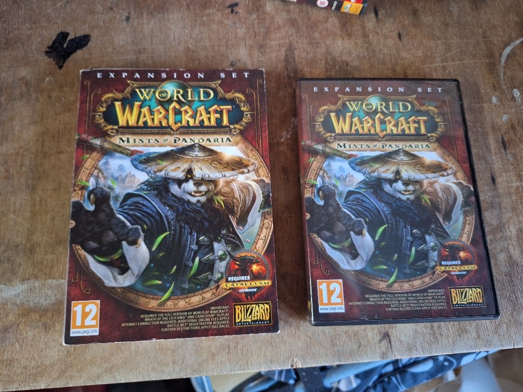 Warcraft Mists of Pandoria Expansion set uit 2012, Spelcomputers en Games, 1 speler, Ophalen of Verzenden, Zo goed als nieuw, Strategie en Constructie