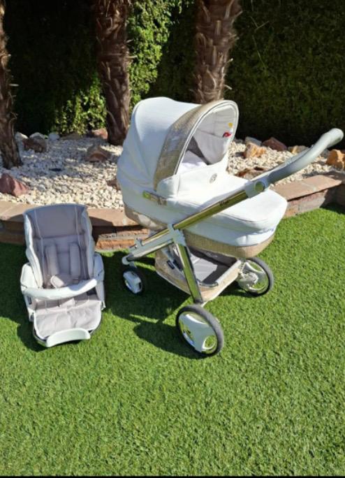 Unieke, speciaal gemaakte kinderwagen - Slechts 3x gebruikt!, Ophalen, Zo goed als nieuw, Kinderwagen, Overige merken