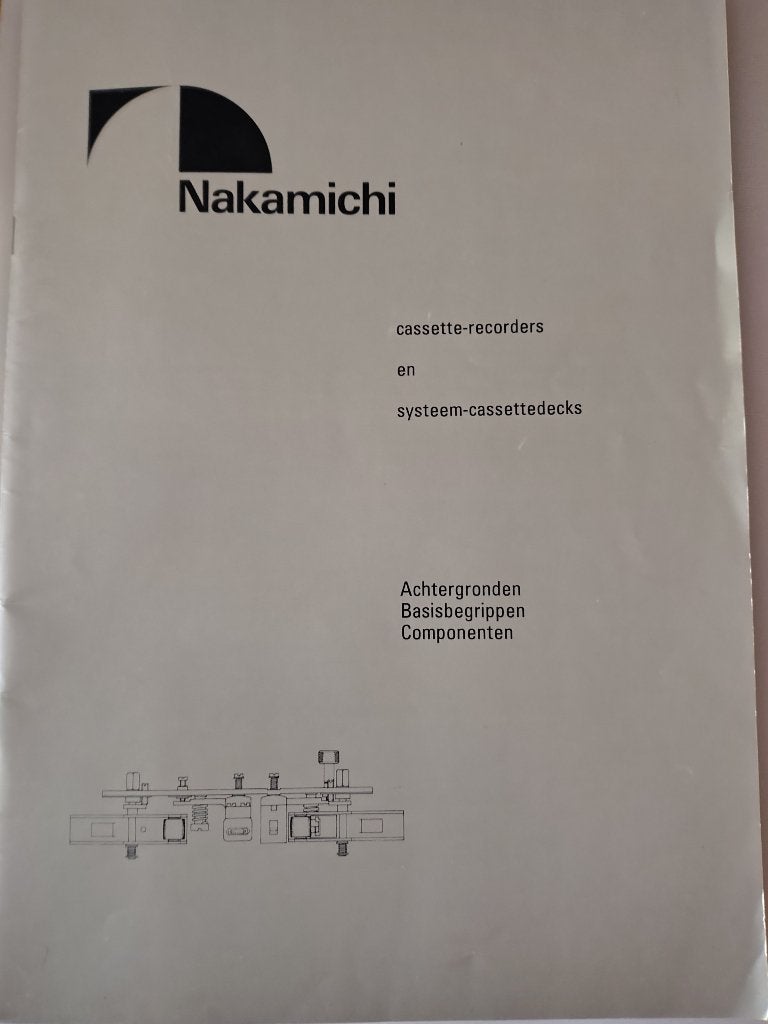 Nakamichi handleiding Transtec, Verzenden, Enkel, Overige merken