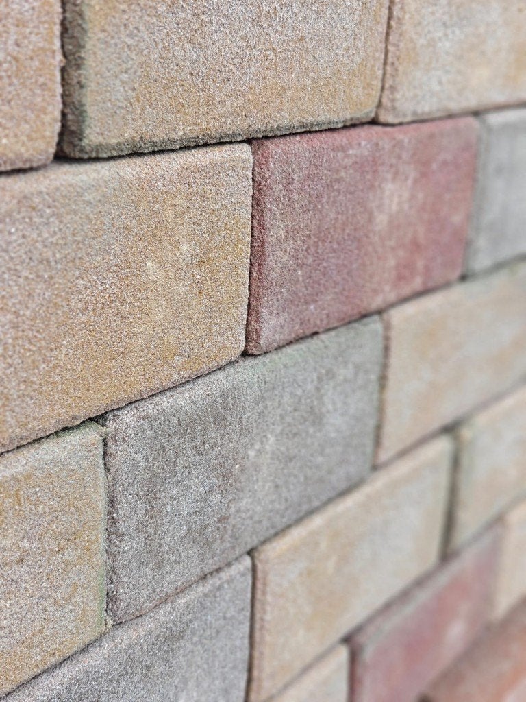 Gebakken klinkerkei mixsortering rood-geel-bruin K2, Ophalen, Keramiek, Klinkers, Nieuw