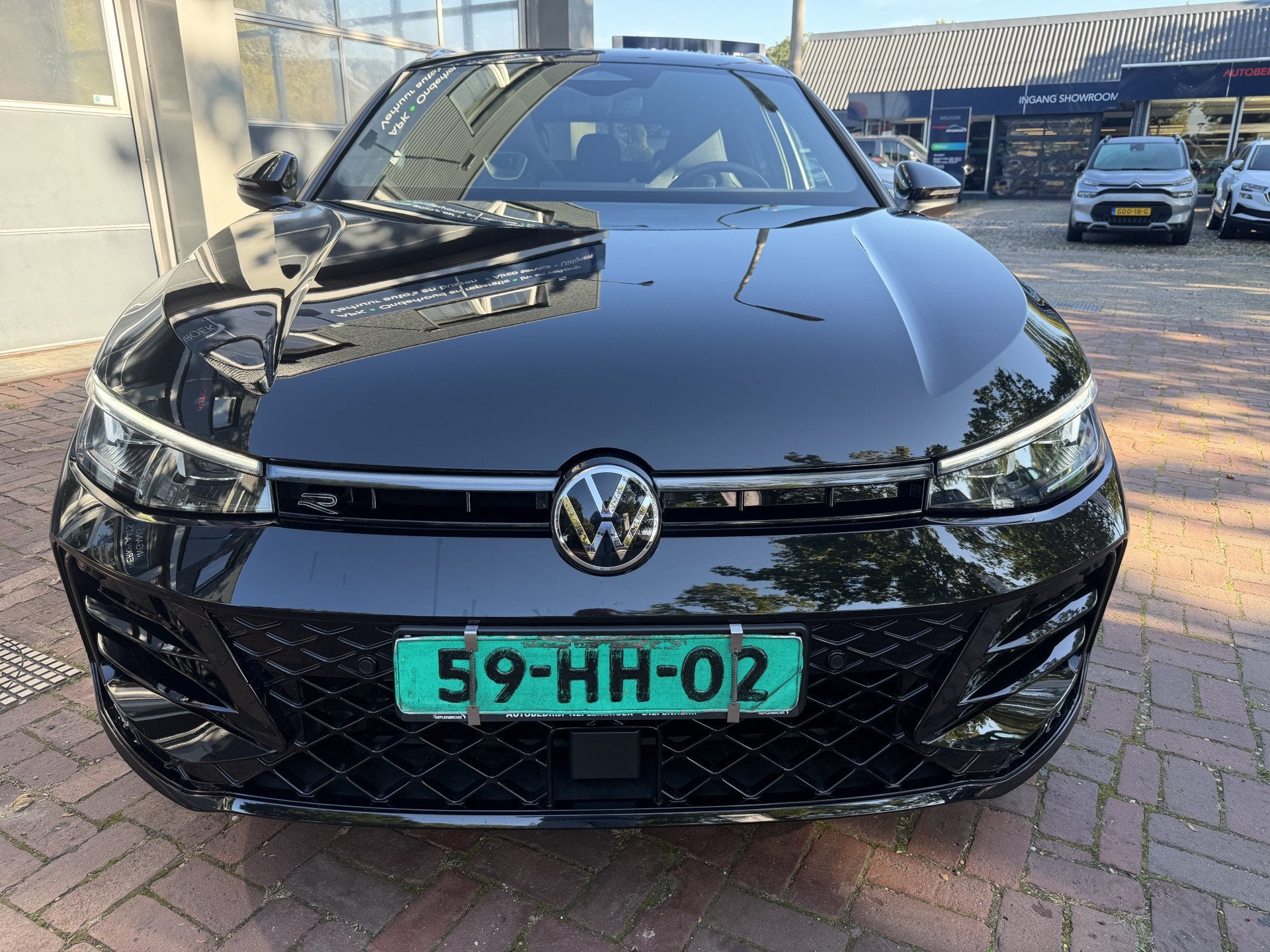 Volkswagen Passat Variant 1.5 Hybrid R-Line Edition E-tsi ex, Auto's, Dealer onderhouden, 77 km/l, Zwart, 4 cilinders