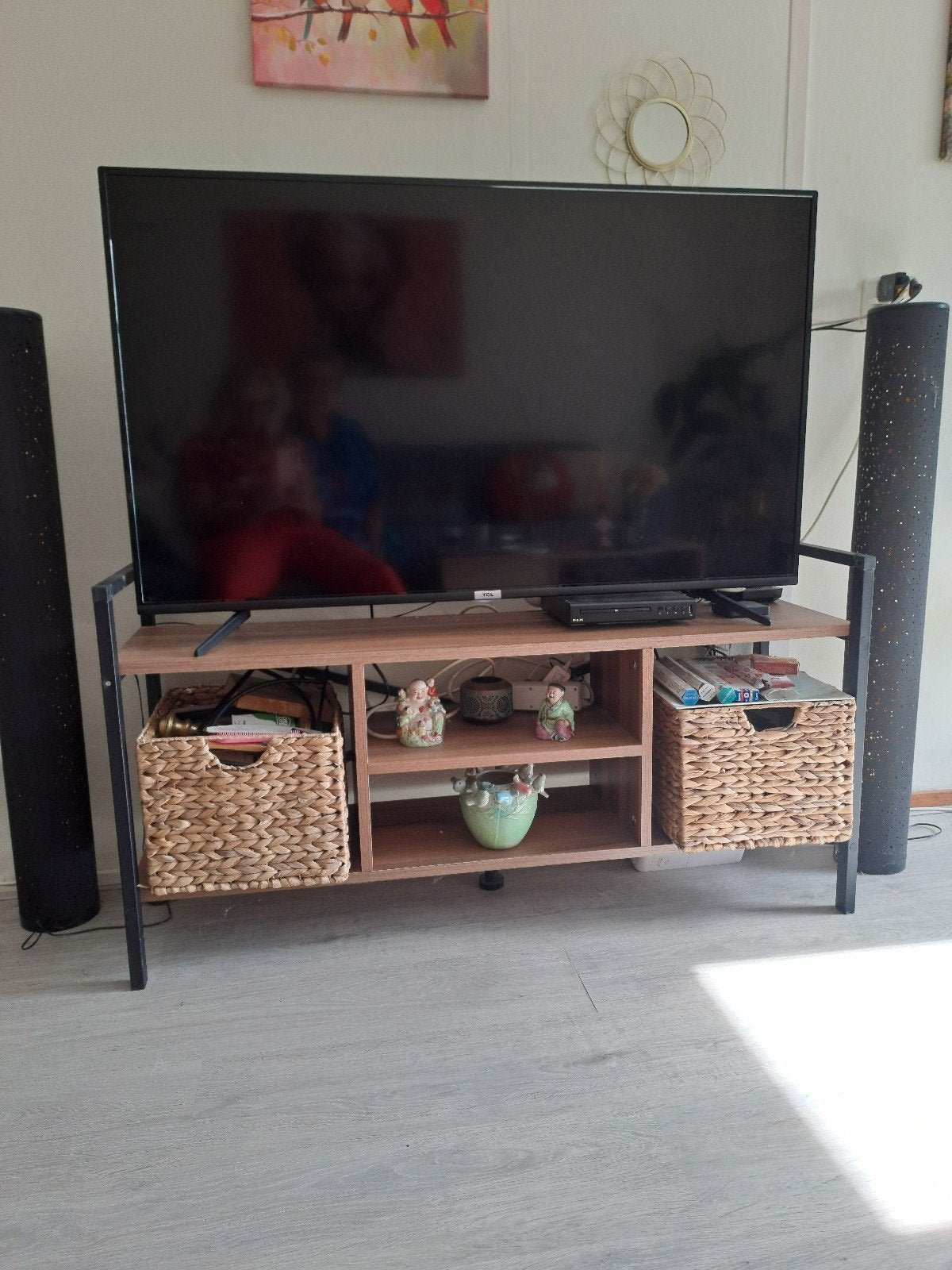 TV-meubel met opbergruimte, 120 cm breed, 50 cm hoog, Gebruikt, 100 tot 150 cm, Minder dan 100 cm, 25 tot 50 cm