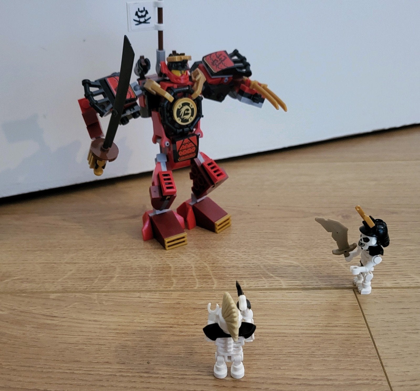 LEGO Ninjago Legacy 70665 De Samurai X, Compleet, Lego, Ophalen of Verzenden, Zo goed als nieuw