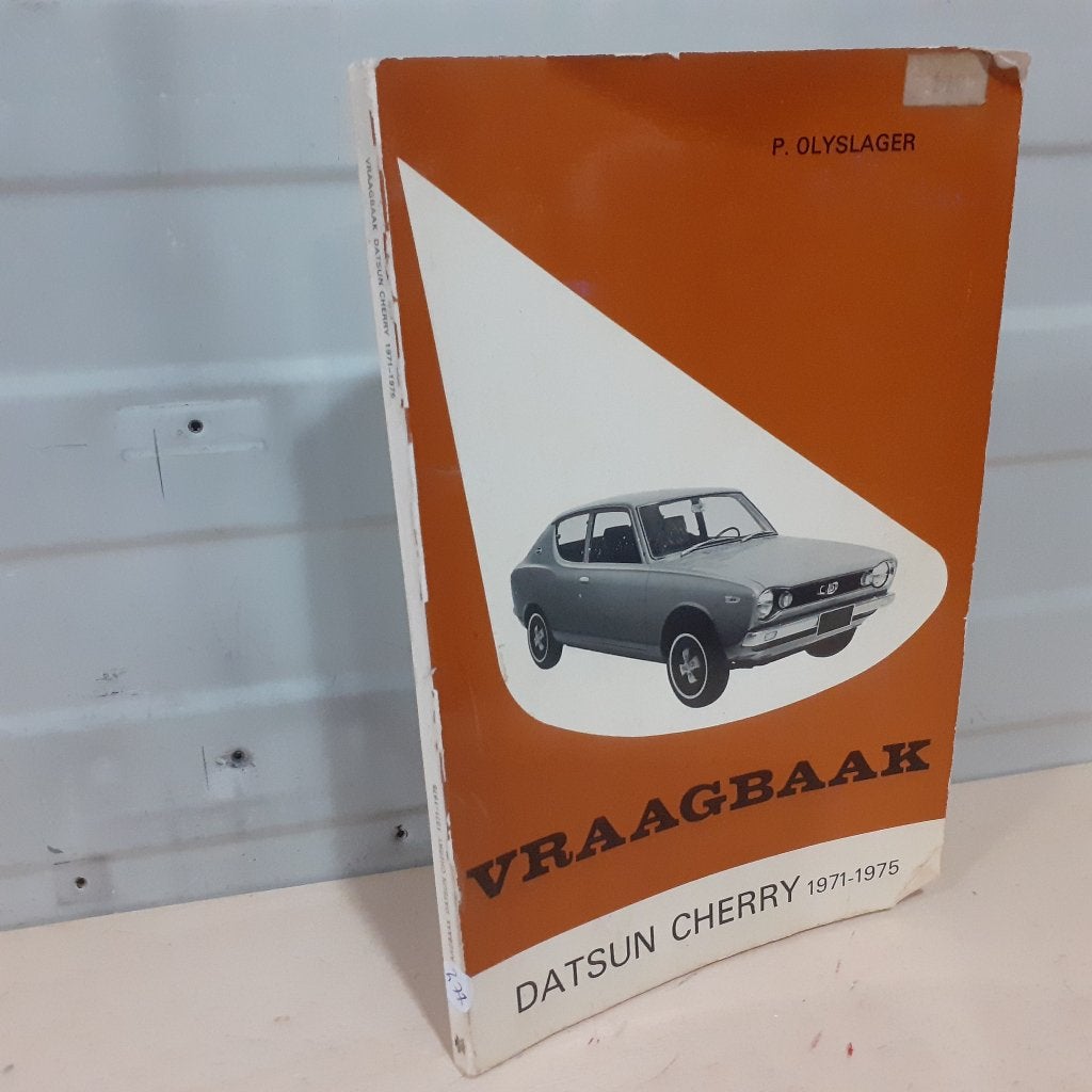 Nr. 277 Vraagbaak Datsun Cherry / 1971-1975, Ophalen of Verzenden