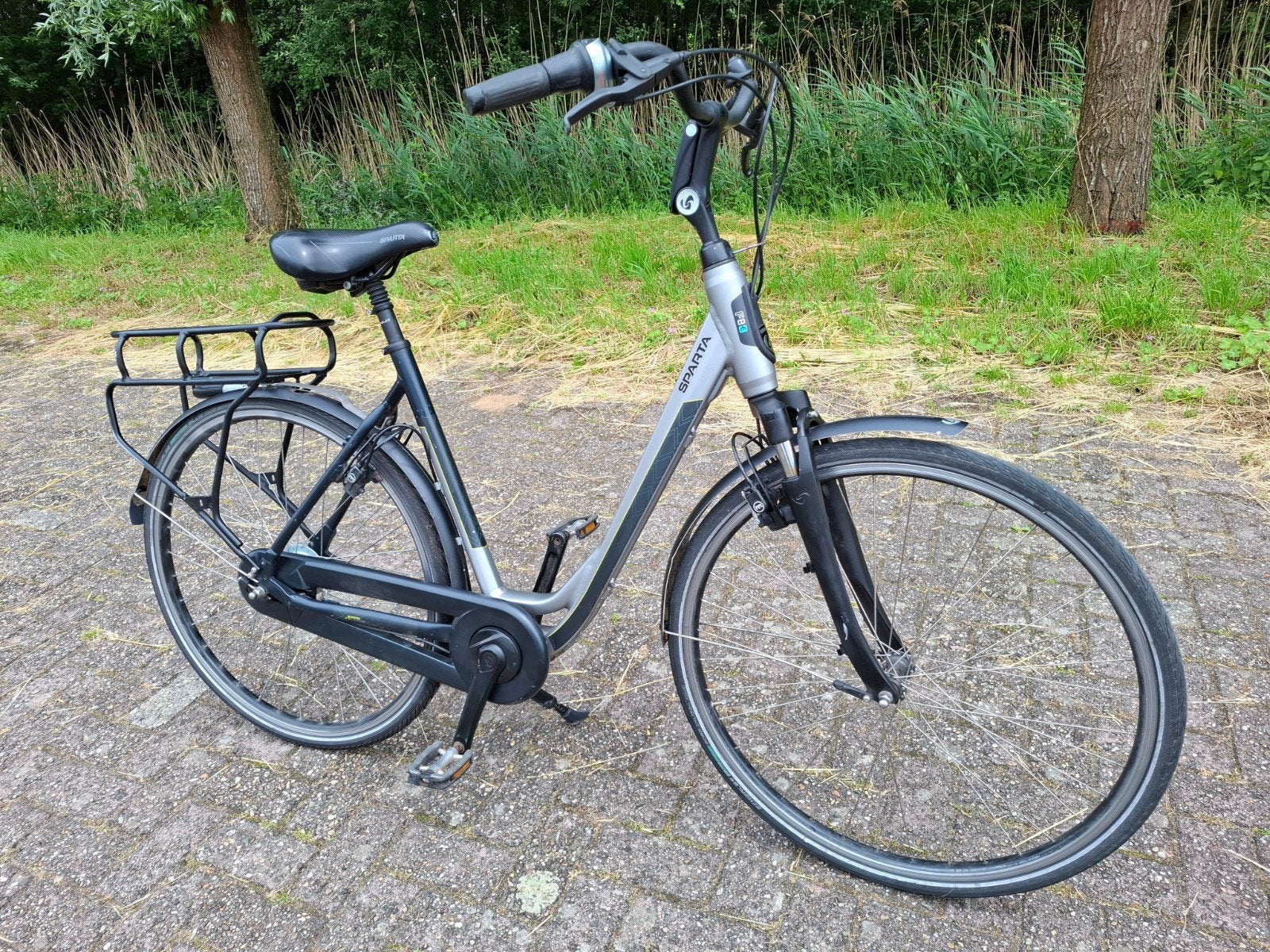 Sparta damesfiets - stationsfiets - studentenfiets, 57cm ✅️, Fietsen en Brommers, Ophalen, Sparta, Gebruikt, Versnellingen