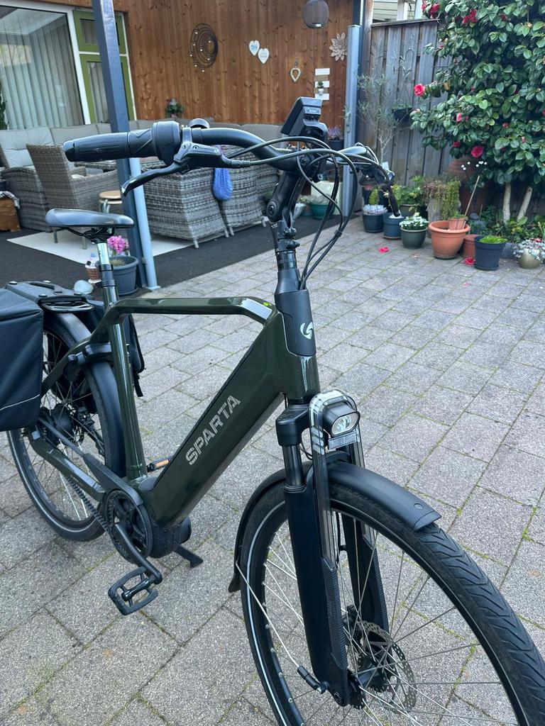 Sparta Elektrische Fiets - Bosch Middenmotor - Bon aanwezig, Ophalen, Sparta, Zo goed als nieuw, 59 cm of meer