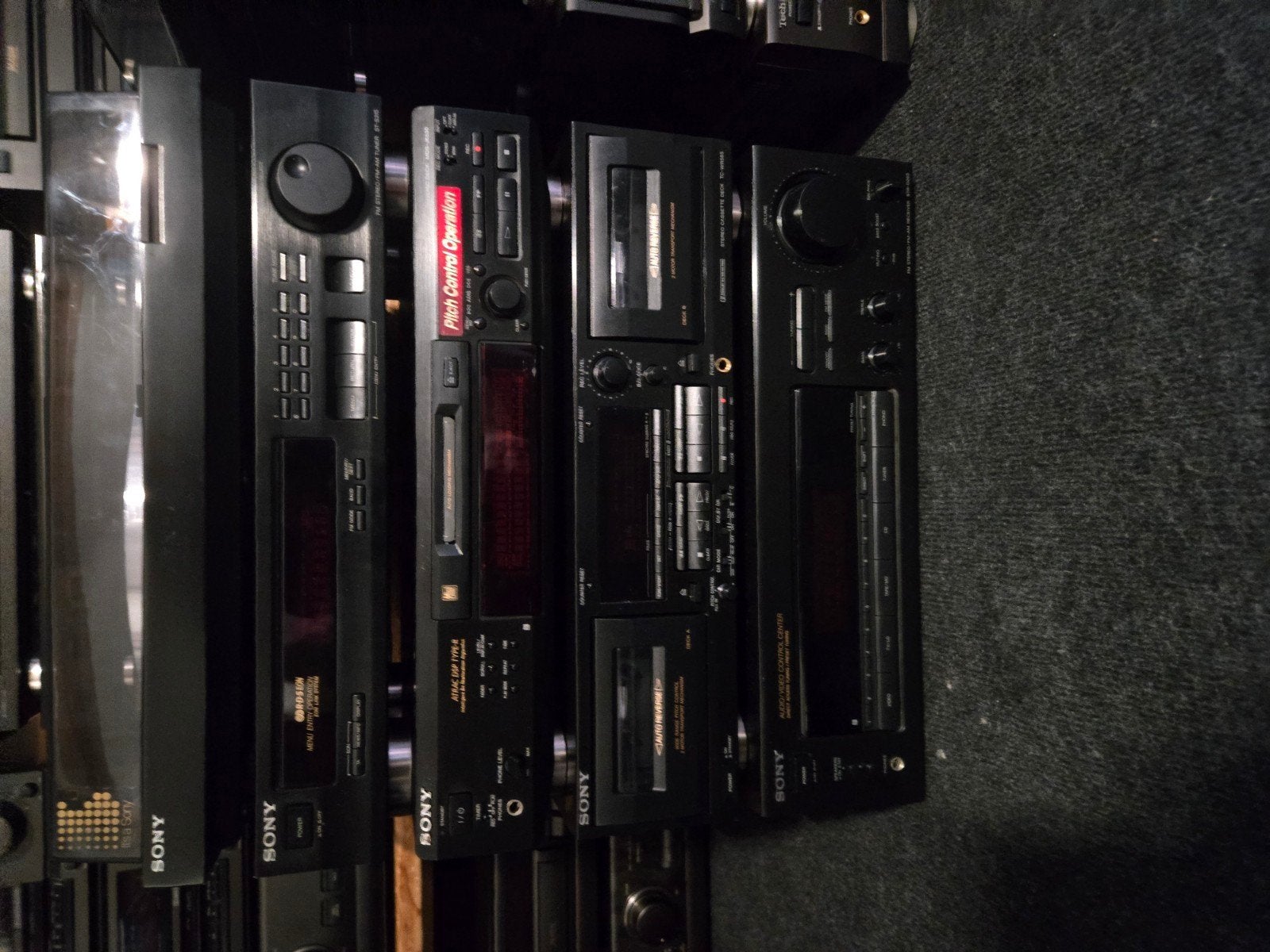 Sony Hifi Set: Cassettedeck, CD-speler, Tuner, Versterker, Ophalen, Gebruikt, Losse componenten, Cassettedeck