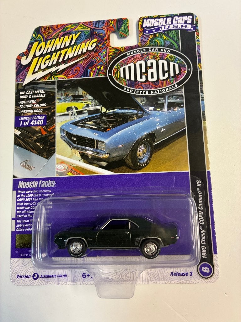 88132 Chevrolet Copo Camaro RS - '69 - Johnny Lightning 1:64, Auto, Nieuw, Ophalen of Verzenden, Oskar-Jäger-Strasse 173_K4, 50825 Köln, Germany