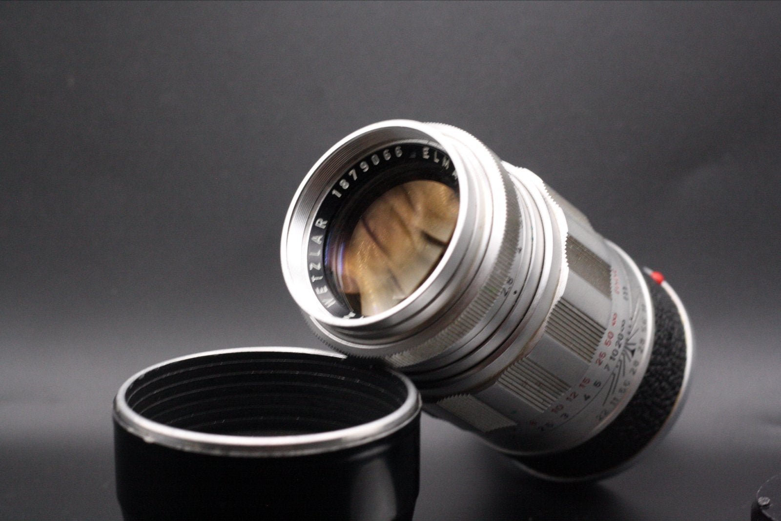 Leica Elmarit-M 90mm f/2.8 objectief - Vintage lens, Audio, Tv en Foto, Fotografie | Lenzen en Objectieven, 90 mm, Gebruikt, Leica