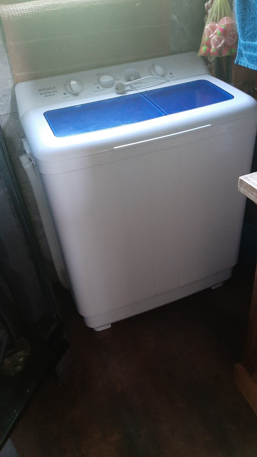 Brock XXL Zuinige Wasmachine,  (480W) - Dubbele Trommel, Witgoed en Apparatuur, Ophalen, Minder dan 85 cm, Bovenlader, Zo goed als nieuw