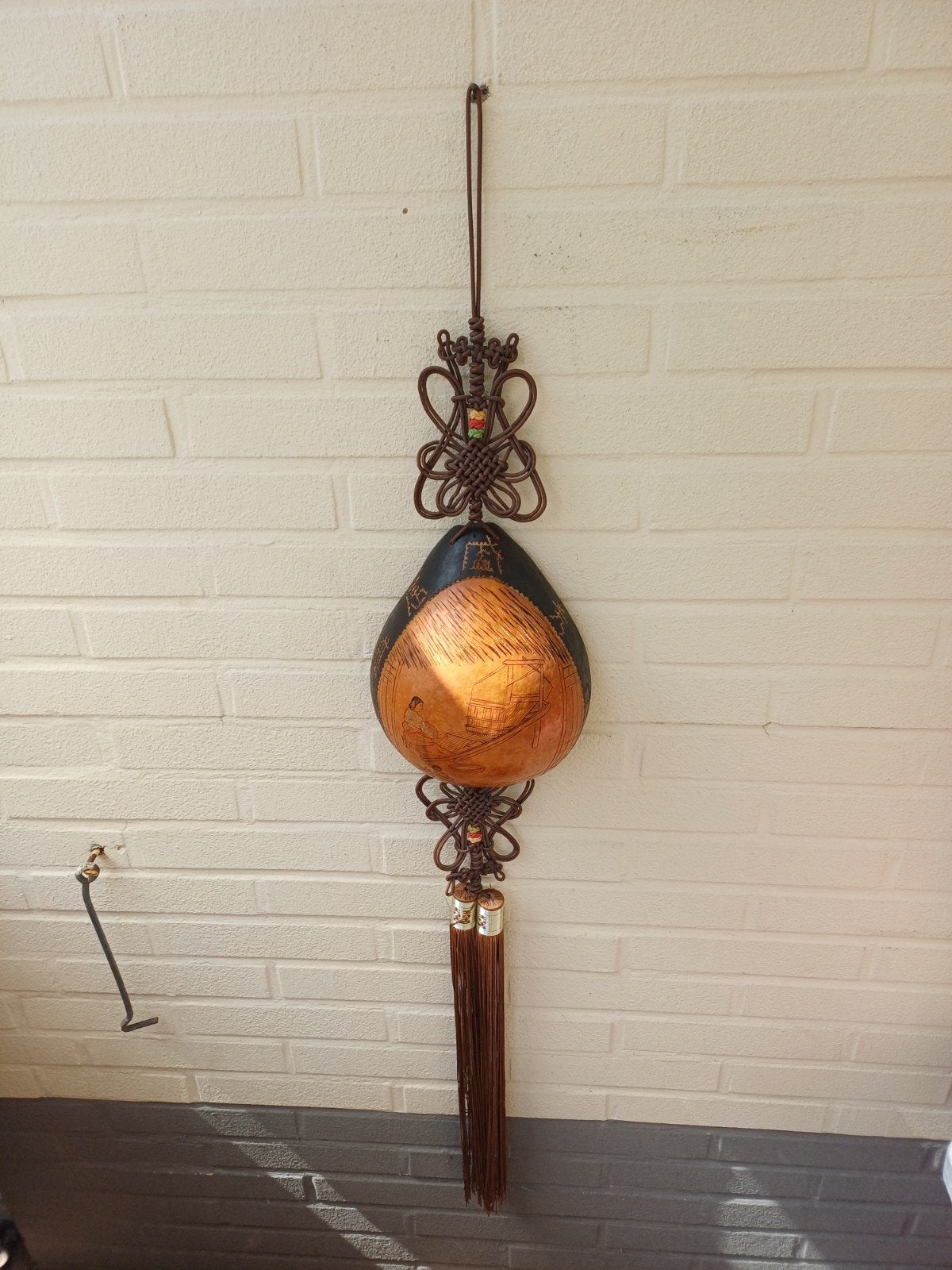 Antieke periode yamatoky wall art handcrafted chinese, Ophalen of Verzenden