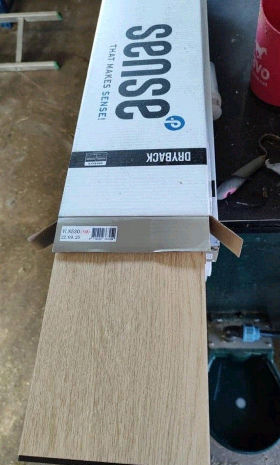 sense visgraat pvc vloer kleur vnl530 3.84m2, Ophalen of Verzenden, Nieuw, 75 m² of meer, Overige typen