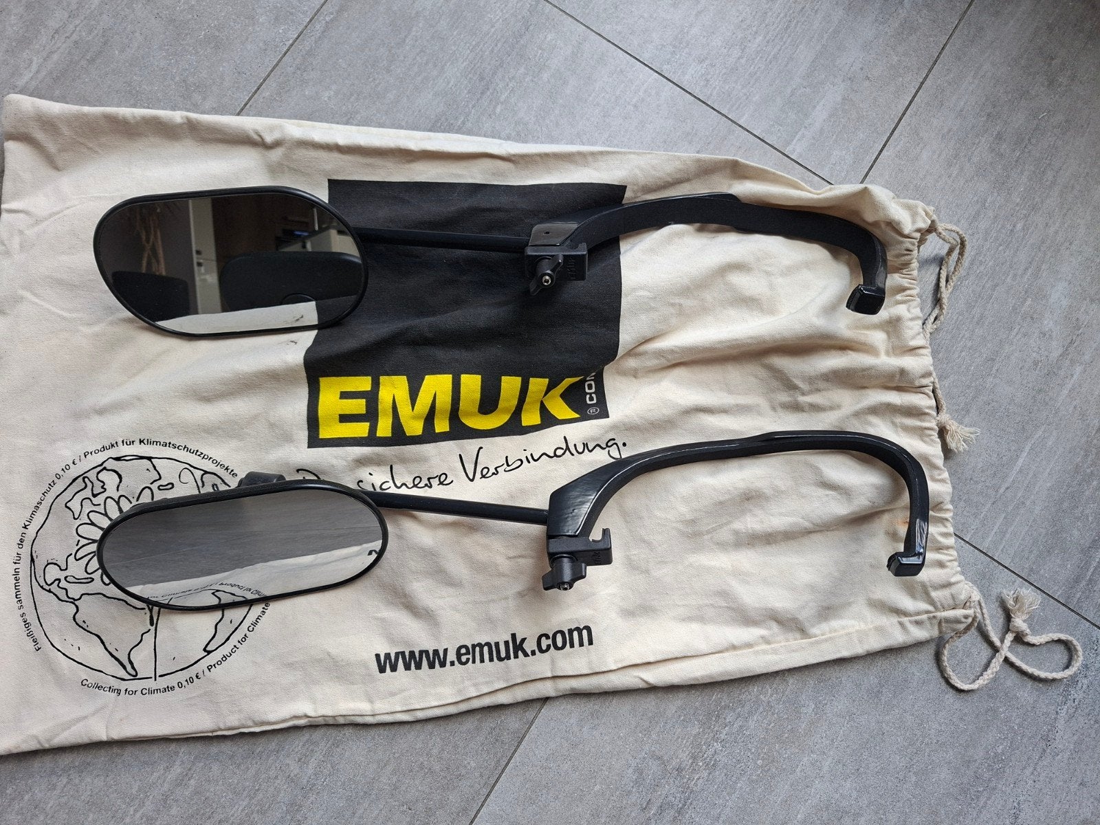 Emuk caravanspiegels voor BMW X1 of X3, Ophalen of Verzenden, Gebruikt, Universele onderdelen