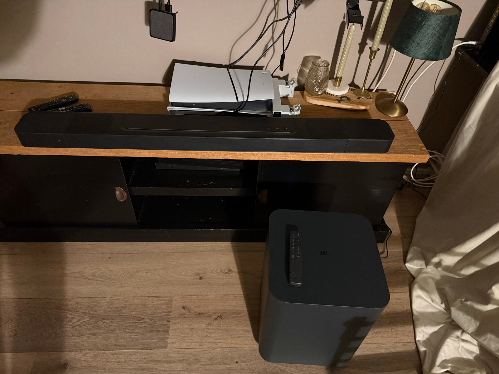 JBL Bar 1000 Soundbar met draadloze subwoofer, Ophalen, Bluetooth, Zo goed als nieuw