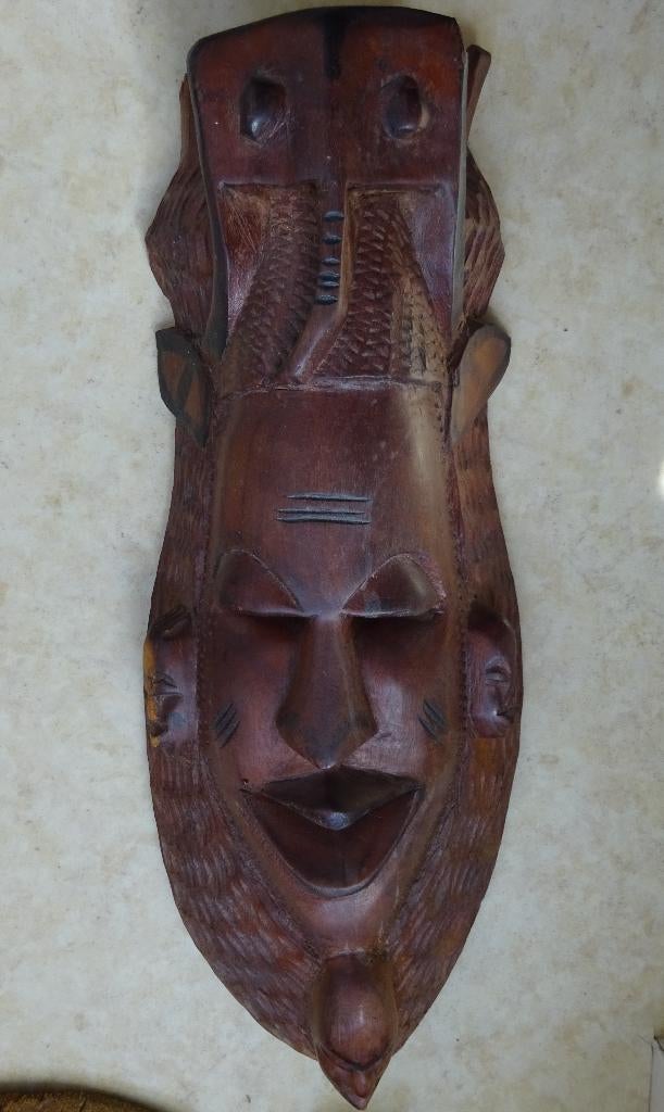 Afrikaans siermasker, Antiek en Kunst, Ophalen