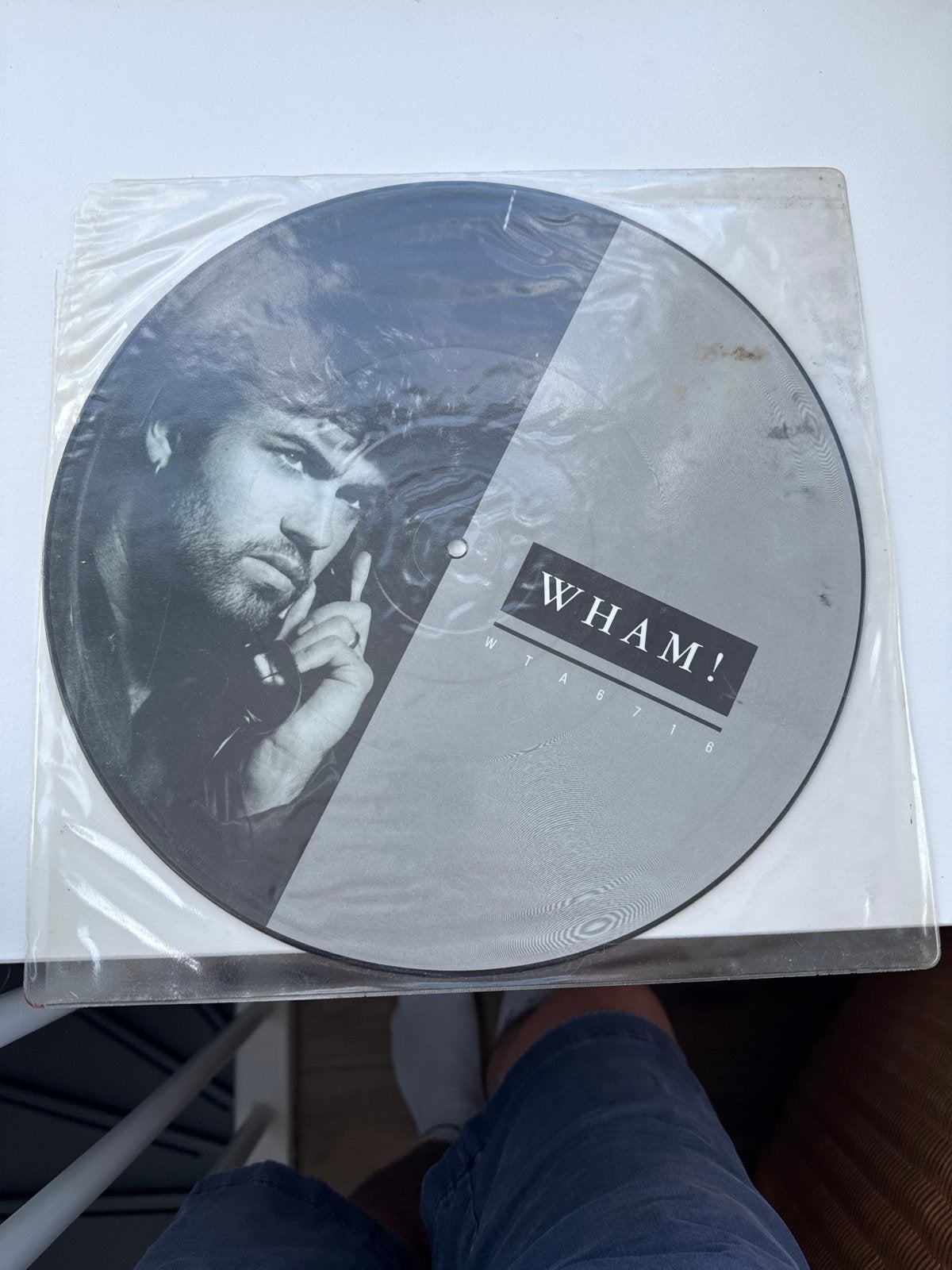 Wham! - I'm Your Man Maxi Single Picture Disc Vinyl, Ophalen, Gebruikt, Picture disc, Pop