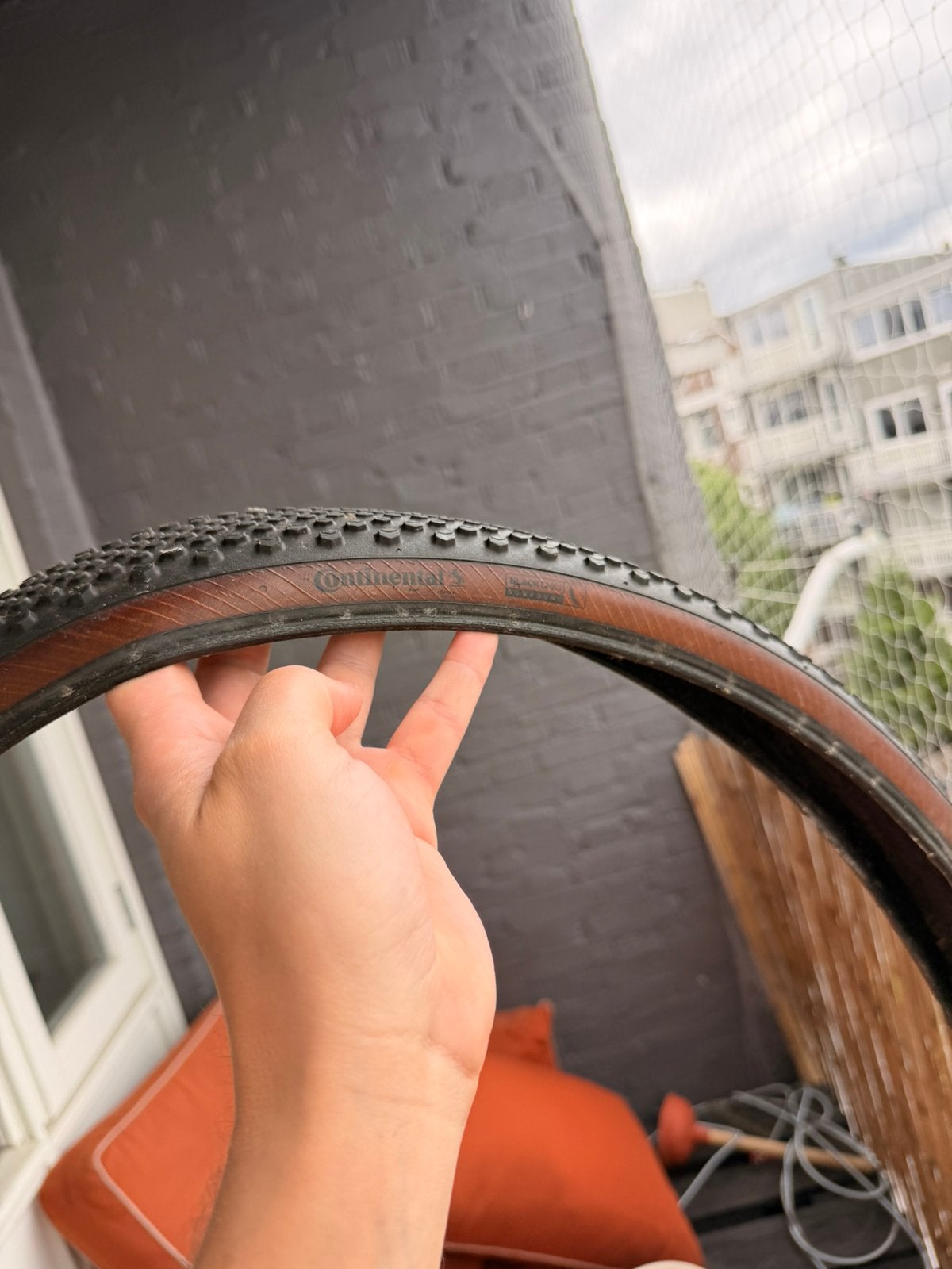 2x continental terra trial 40mm gravelbanden, Ophalen of Verzenden, Zo goed als nieuw