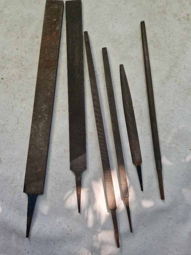 6 stuks vijl, professioneel groot 30 tot 40cm, Ophalen of Verzenden, Nieuw