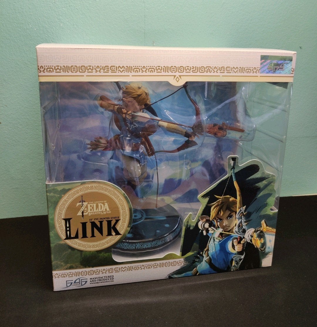 Zelda Link Breath of the Wild Figuur - Beschadigd, Ophalen of Verzenden, Gebruikt