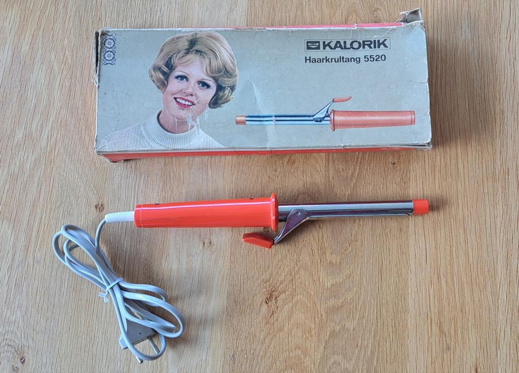 Vintage Kalorik Haarkrultang 5520 - Nieuw in doos, Ophalen of Verzenden, Nieuw, Haarverzorging