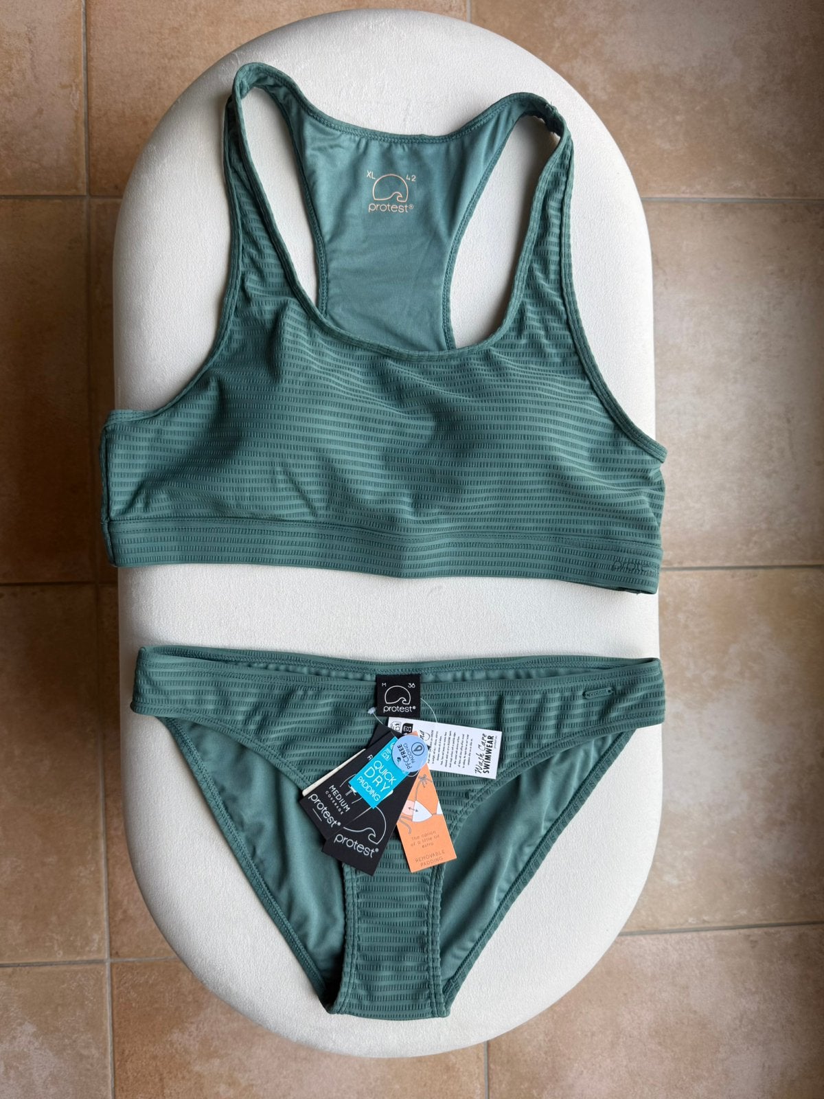 Protest groene eager damesbikini, Kleding | Dames, Badmode en Zwemkleding, Ophalen of Verzenden, Nieuw, Groen, Bikini