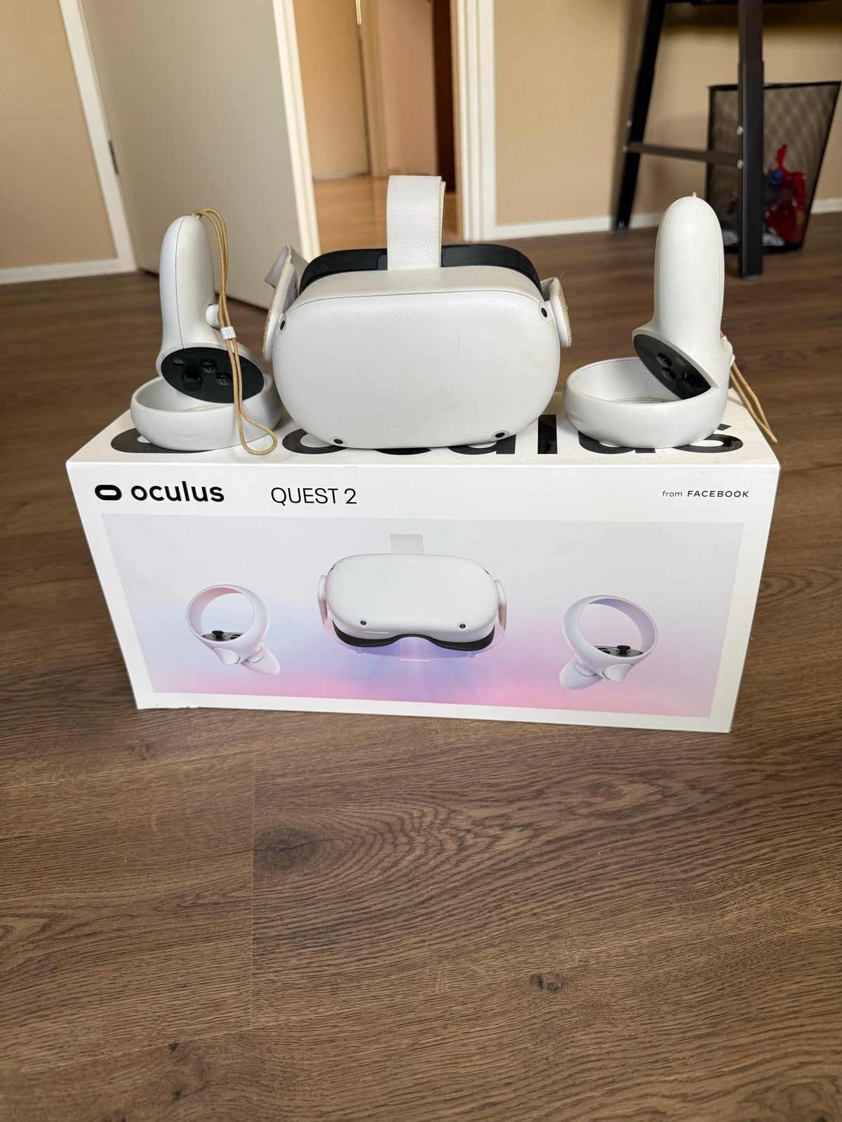Oculus Quest 2 VR-bril 128 GB - Zo goed als nieuw, Spelcomputers en Games, Verzenden, Zo goed als nieuw, VR-bril, Overige platformen