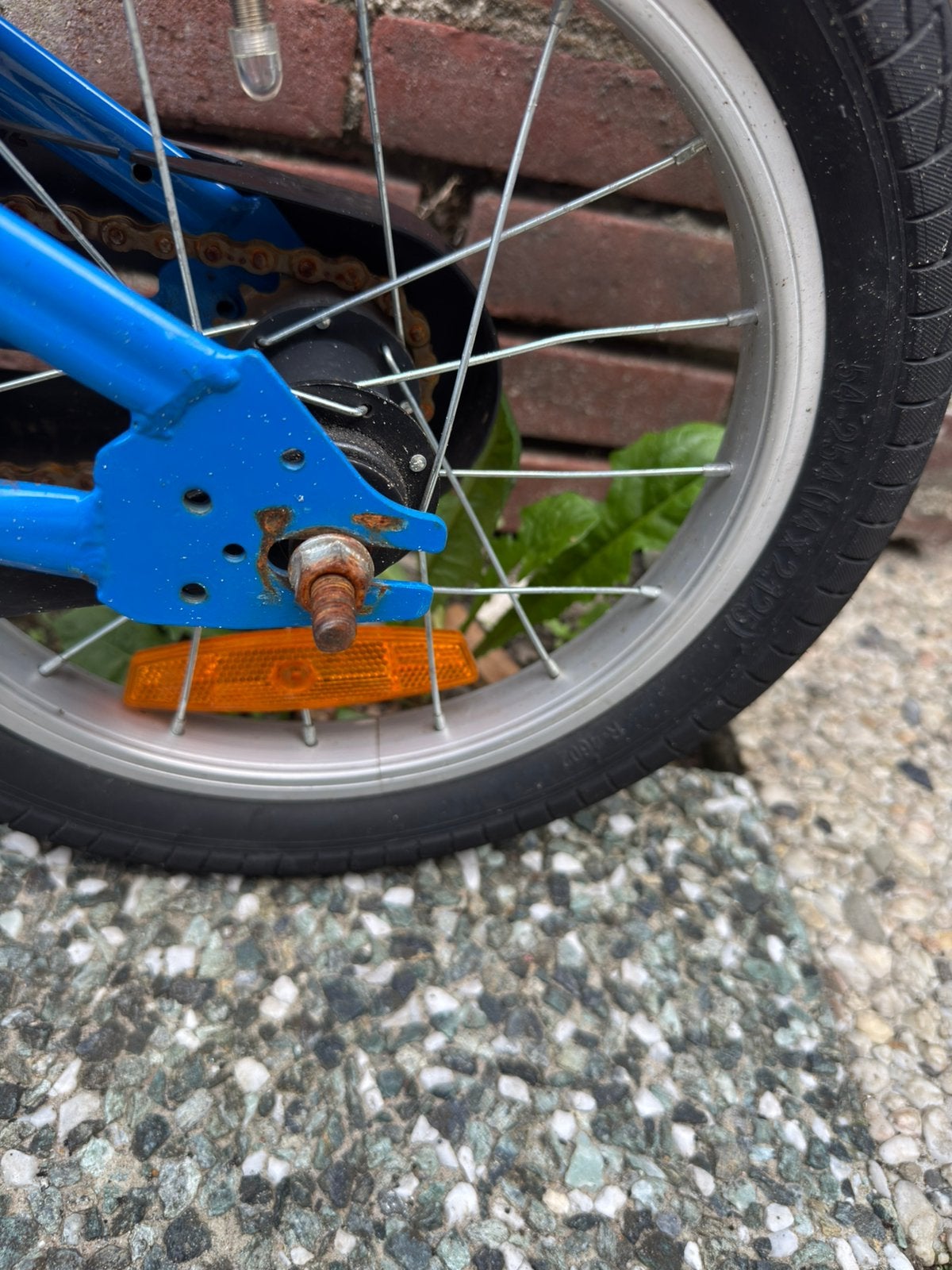 SJOEF Kinderfiets 12,5 inch Blauw, Ophalen, Gebruikt