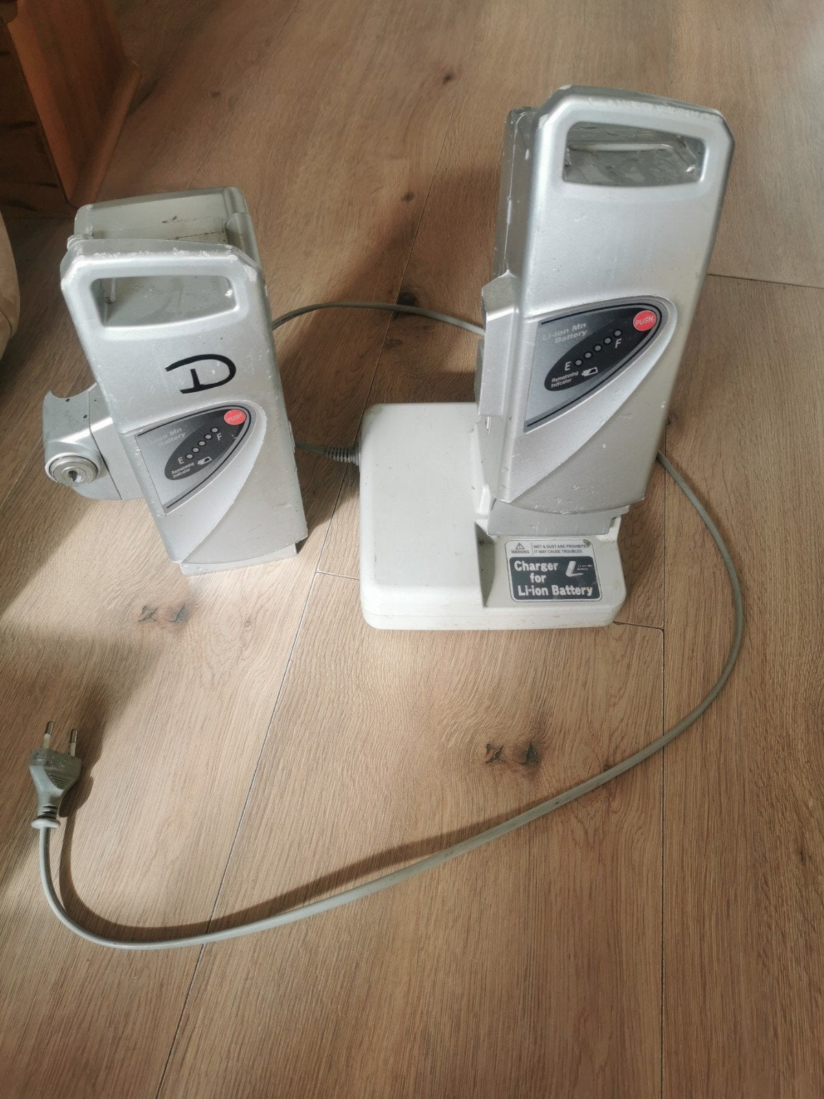 2 flyer Li-on accu's electriche fiets accu met acculadrr, Ophalen