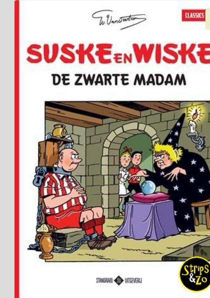 Suske en Wiske Classics 9: De Zwarte Madam (Herdruk), Boeken, Eén stripboek, Ophalen of Verzenden, Zo goed als nieuw